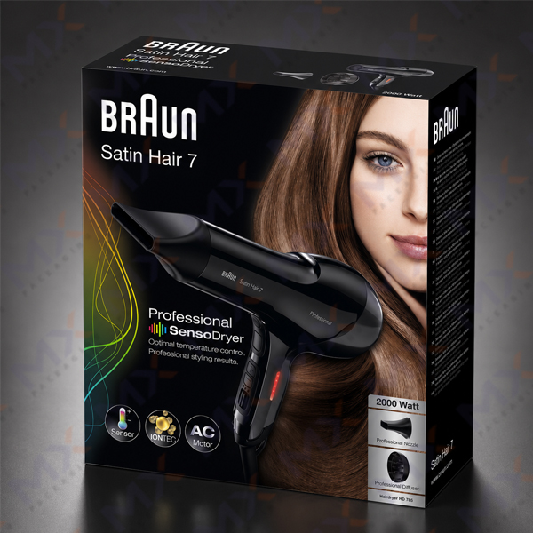 Hair Dryer Box Packaging - view 4